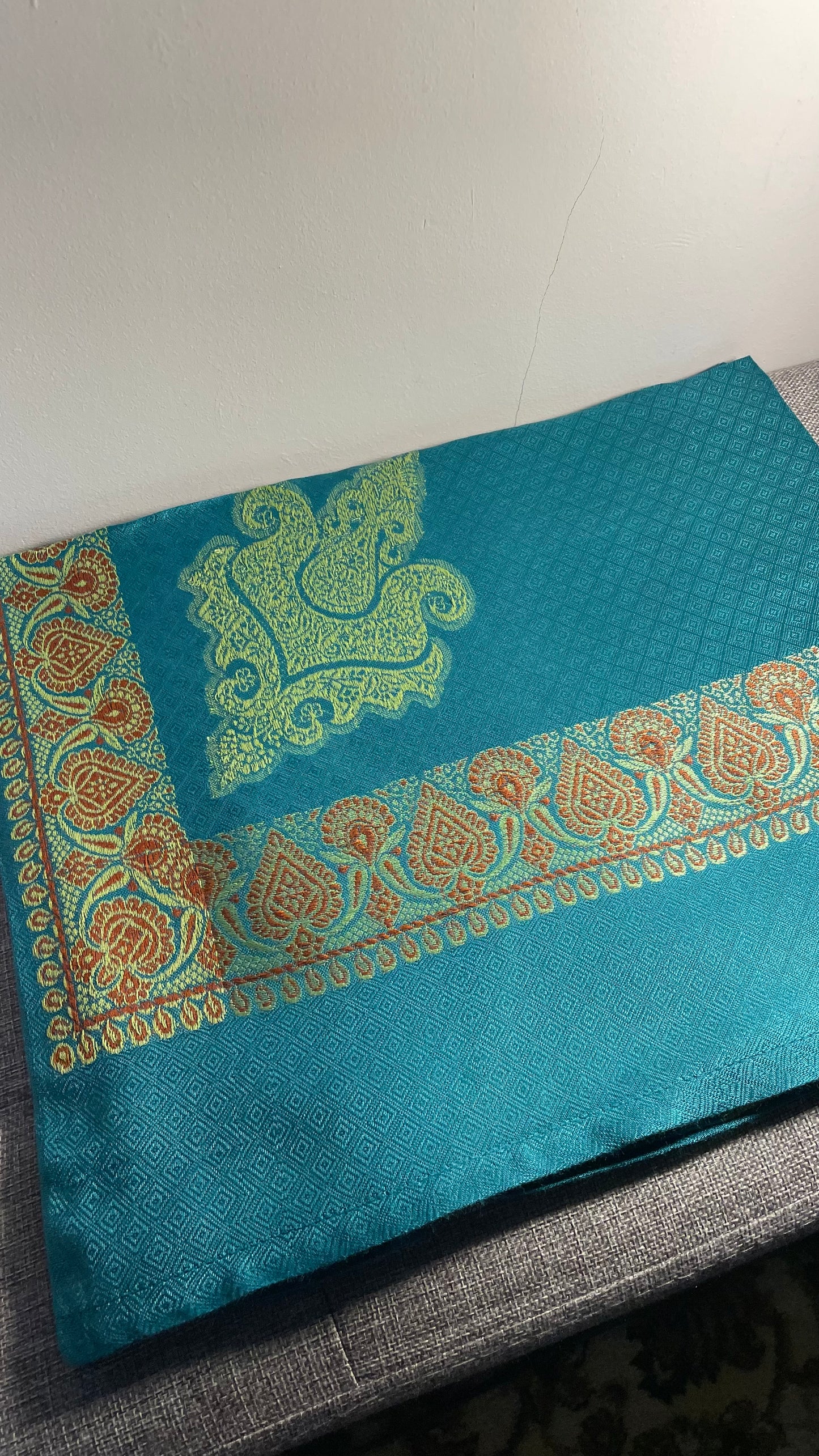 Teal Yemeni Shemagh