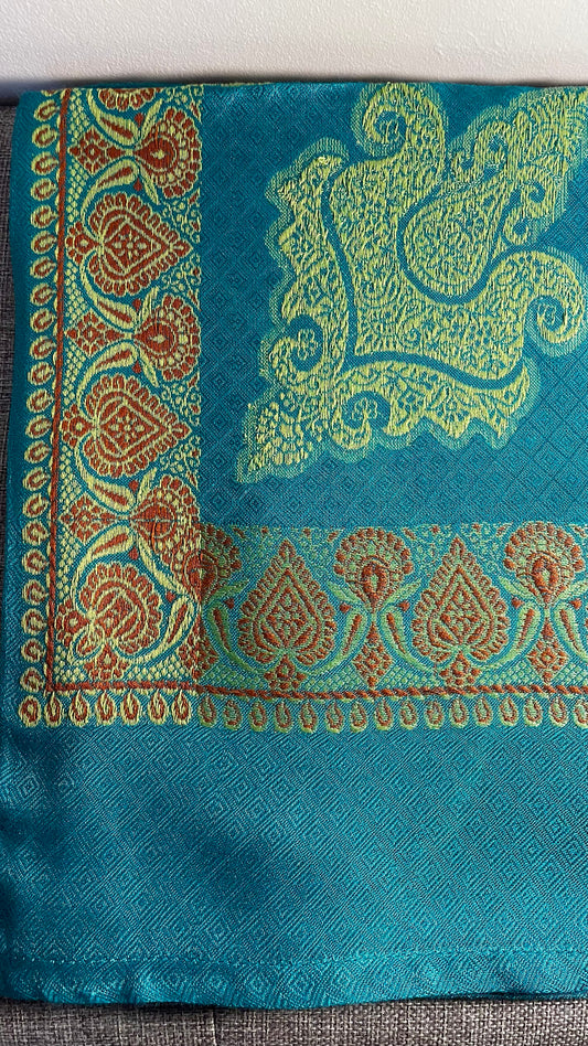 Teal Yemeni Shemagh