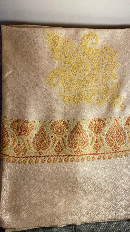 Beige Yemeni Shemagh